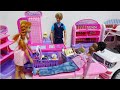 Doll goes to hospital-Barbie Doll Ambulance ☆ Iron Man, Spider Man, Kamen Rider