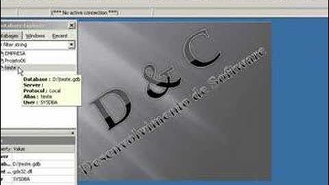 Aula de Firebird e Ibexpert