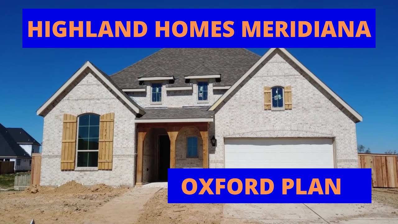 HOUSTON NEW CONSTRUCTION HOMES FOR SALE HIGHLAND HOMES MERIDIANA