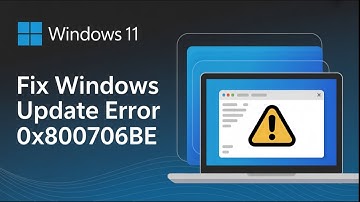 Fix Windows Update Error 0x800706BE – Step-by-Step Tutorial!