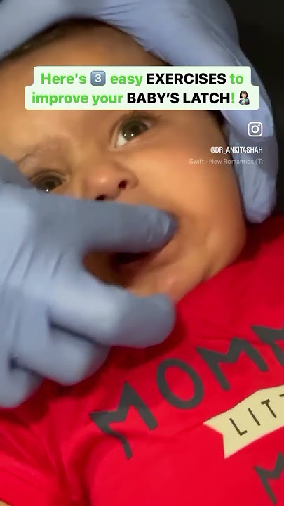 New parents, are you struggling with your little one’s latch during breastfeeding?😖