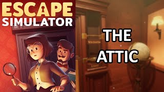 Escape Simulator - The Attic Walkthrough | Edgewood Mansion