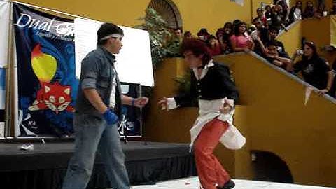 Cosplay shingo vs iori Dual City