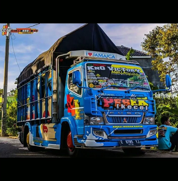 Story wa truk pesek kece