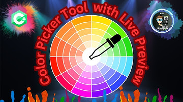 Create a Sleek Color Picker Tool in C# WinForms (Live Preview + RGB & HEX Values!)