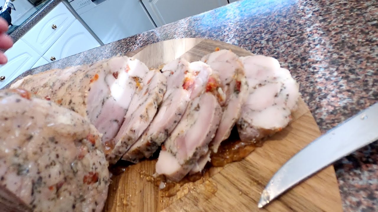 Odc. 124 Kurczak z szynkowara z cząbrem i suszonymi pomidorami...