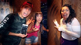 We found the hacker's SECRET ROOM *HE CAME HOME!!* (The Hacker | Episode 5)