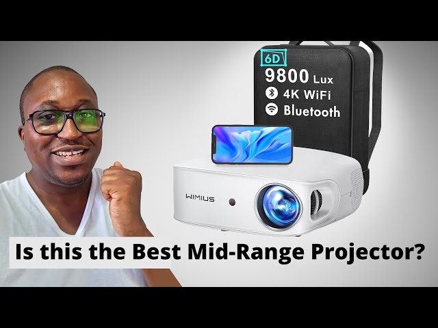 WiMius K7 HD 1080p Projector: Unboxing & Review - YouTube