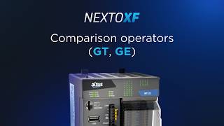 Nexto XF #28 - Comparison operators (GT, GE)