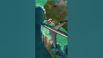 A Plane That Never Lands #shorts #geography