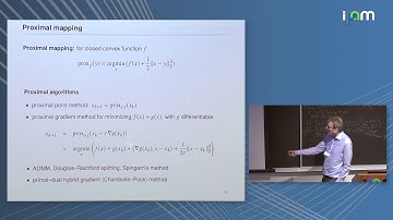 Lieven Vandenberghe: "Bregman proximal methods for semidefinite optimization."