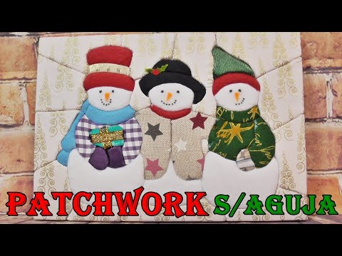 IDEAS Patch & Quilt: IDEAS DE POREXPAN  Manualidades, Colcha de parches,  Muneco de nieve