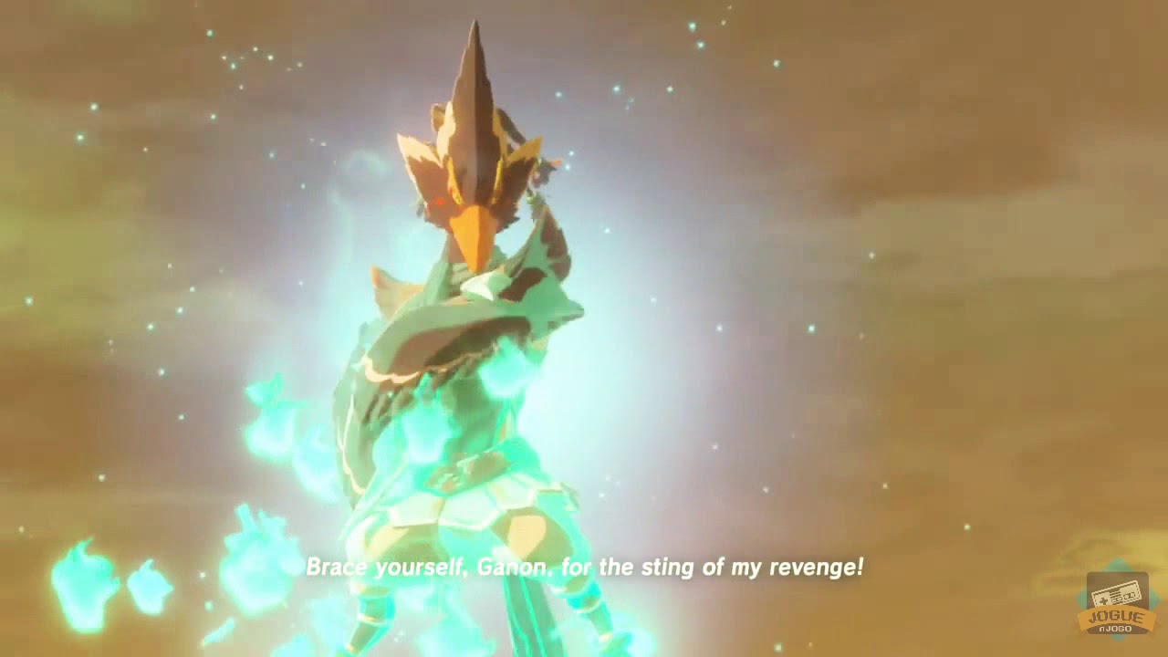 Hyrule Champions Attacking Ganon