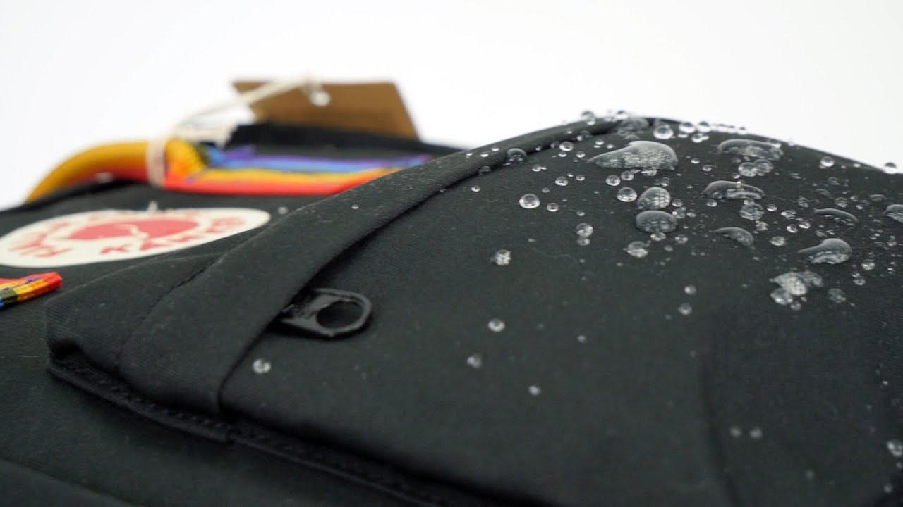 Рюкзак Fjallraven Kanken Rainbow Black 