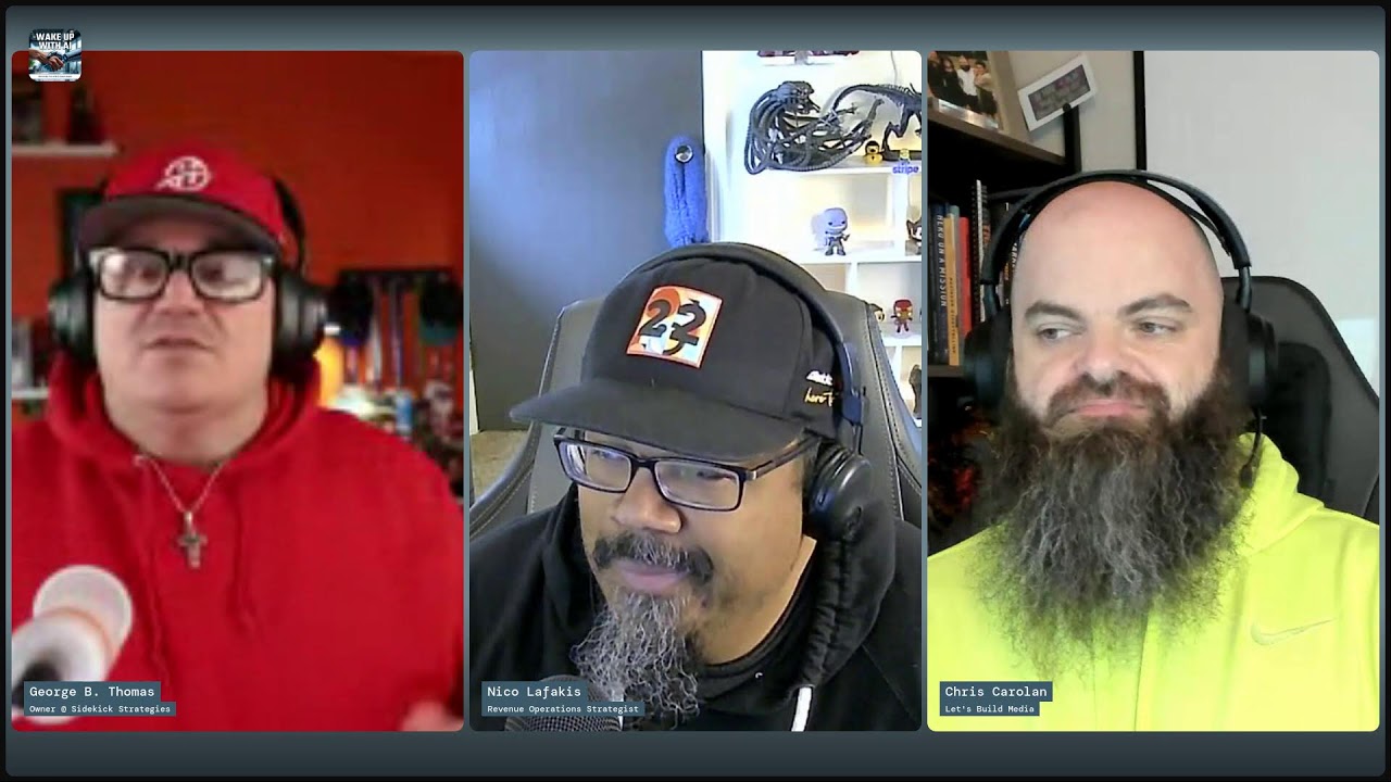 Let's Build AI Skills Daily featuring George B. Thomas and Nico Lafakis