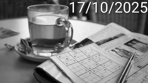 Daily Sudoku of the Hindu Newspaper 17/10/2025 