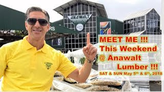 Anawalt Lumber SPRING GARDEN FESTIVAL Sat & Sun May 5-6th, 2018 w/ IV Organic
