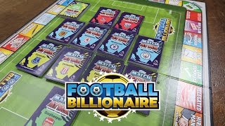 BOARD GAME WITH MATCH ATTAX! Football Billionaire!