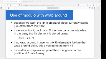 Resizable circular buffers in C++
