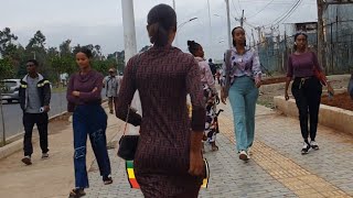 Beautiful Ethiopia , 🇪🇹 Addis Ababa walking Tour 2024 , Ethiopia