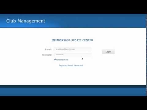 CNH Membership Update Center Tutorial