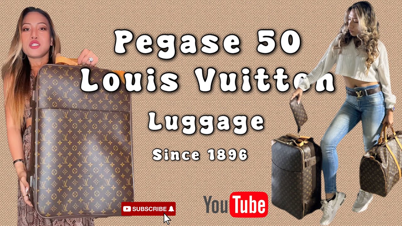 Louis Vuitton Pegase 50 Review & History - YouTube