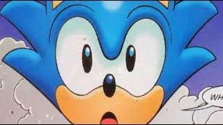 Sonic travels to Earth