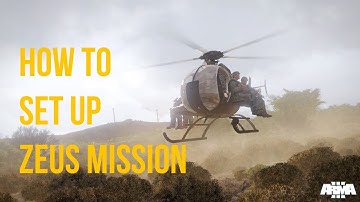 HOW TO SETUP ZEUS MISSION | ARMA 3 Eden Editor | Vanilla