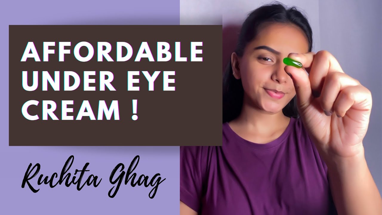 Affordable Under Eye Cream. Simple Easy Homemade Under Eye Cream