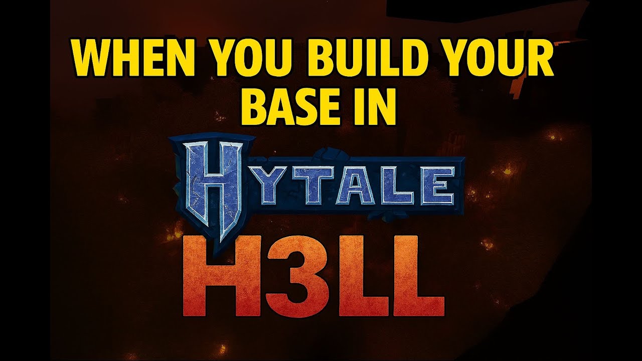 HYTALE: So I Built My Base in H3LL