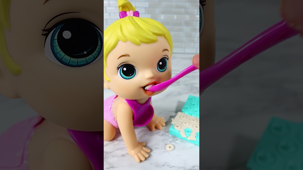 도넛 먹방 장난감 Play Doh Donut Ice Cream Eating Toys Satisfying with Unboxing & Review Toy ASMR