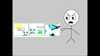 A comic i made in the interminable rooms comic studio Gets Grounded