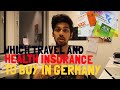 TRAVEL INSURANCE  & HEALTH INSURANCE in Germany?- PART 2 | BERLIN VLOG