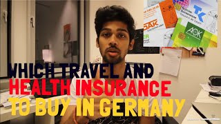 TRAVEL INSURANCE  & HEALTH INSURANCE in Germany? PART 2 | BERLIN VLOG