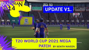 T20 WC 2021 MEGA PATCH | UPDATE V1 | DBC 14 | BY SENITH NAVEEN.