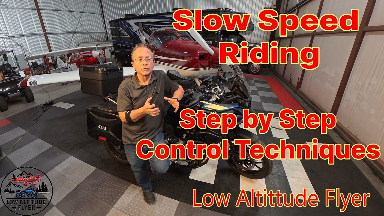 Slow Speed Riding, Step by Step Control Techniques