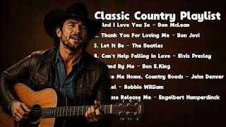 Classic Country | Timeless 60s 70s 80s - And I Love You So, Let It Be,  Can't Help Falling In Love screenshot 4