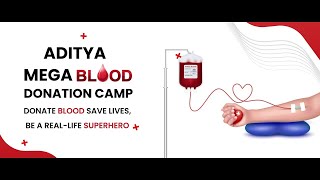 ADITYA MEGA BLOOD DONATION CAMP - 2K24 | #Highlights | Aditya University