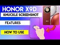 HONOR X9D Hidden Feature You Must Try – Knuckle Screenshot Mode#honorx9d