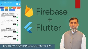 Learn Flutter and Firebase   Develop Contacts App
