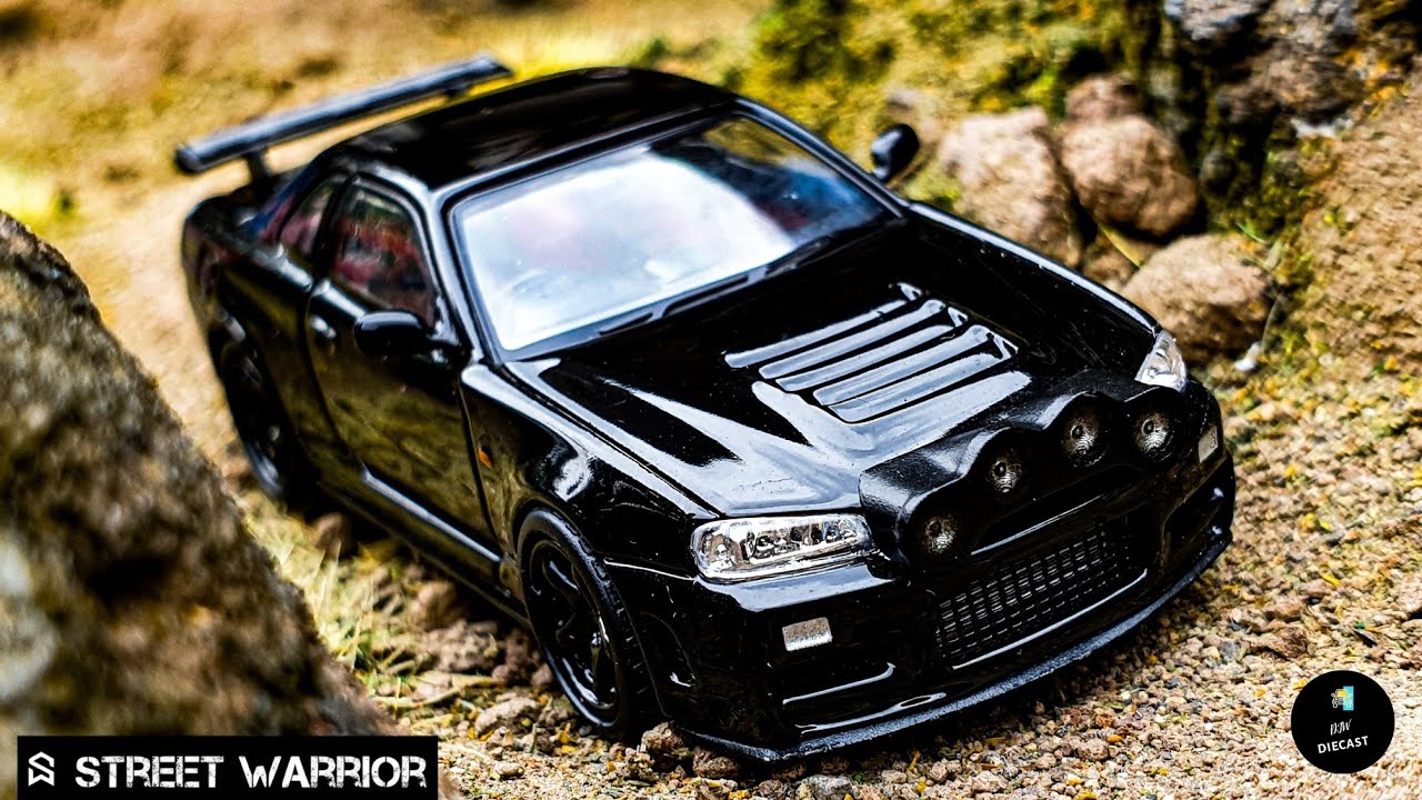 Nissan Skyline GT-R R34 Snow Drift by Street Warrior | UNBOXING and ...