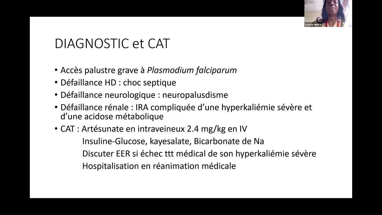 Vidéo Staff Paludisme GRAVE 13 avril 2022