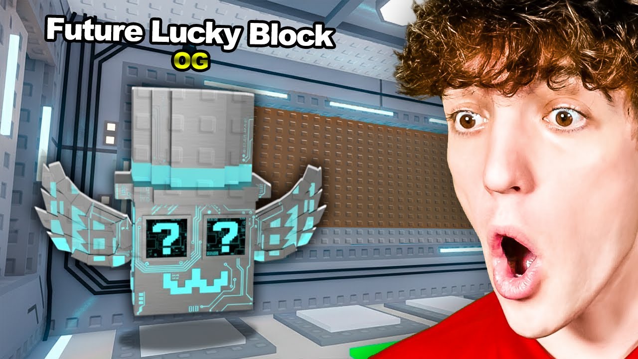 I Found A FUTURISTIC Lucky Block!