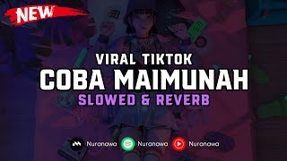 DJ Coba Coba Maimunah ( Slowed & Reverb ) 🎧