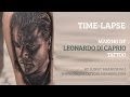 Making of Leonardo Portrait Tattoo - Time Lapse - Tattoo Learning Program