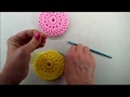 How to Crochet a Round Dish Scrubber with Tulle ( Dish Scrubby Tutorial ) How to Crochet a Round Dish Scrubber with Tulle ( Dish Scrubby Tutorial )