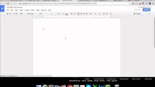 How to Create and name a Google Document - Google Apps