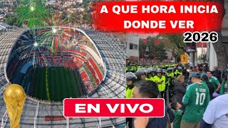 Ceremonia Inauguración Mundial 2026 En Vivo, Donde ver a que hora inicia la apertura del Mundial