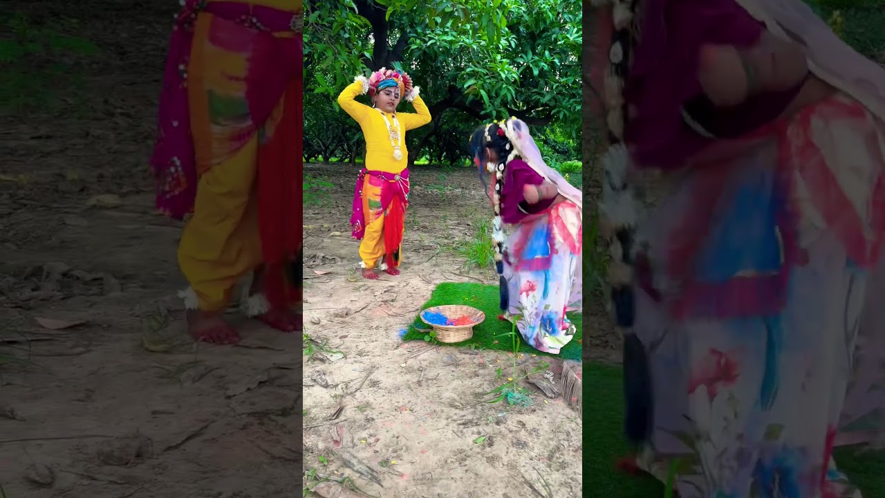 Rang leke khelte🌈✨ 