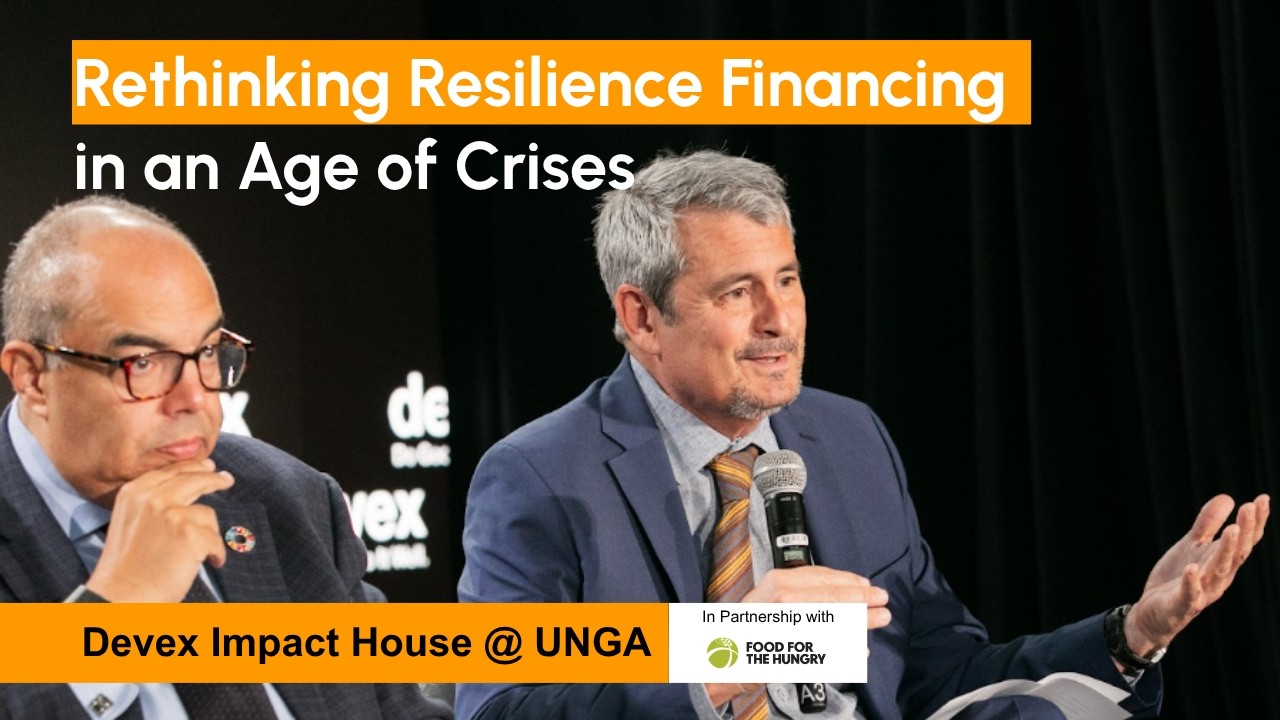 Cover image for UN Envoy and NGO Chief Call for Paradigm Shift in Resilience Financing